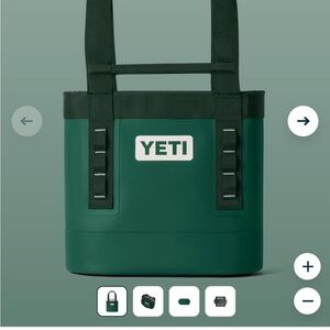 Yeti Green Tote Bag